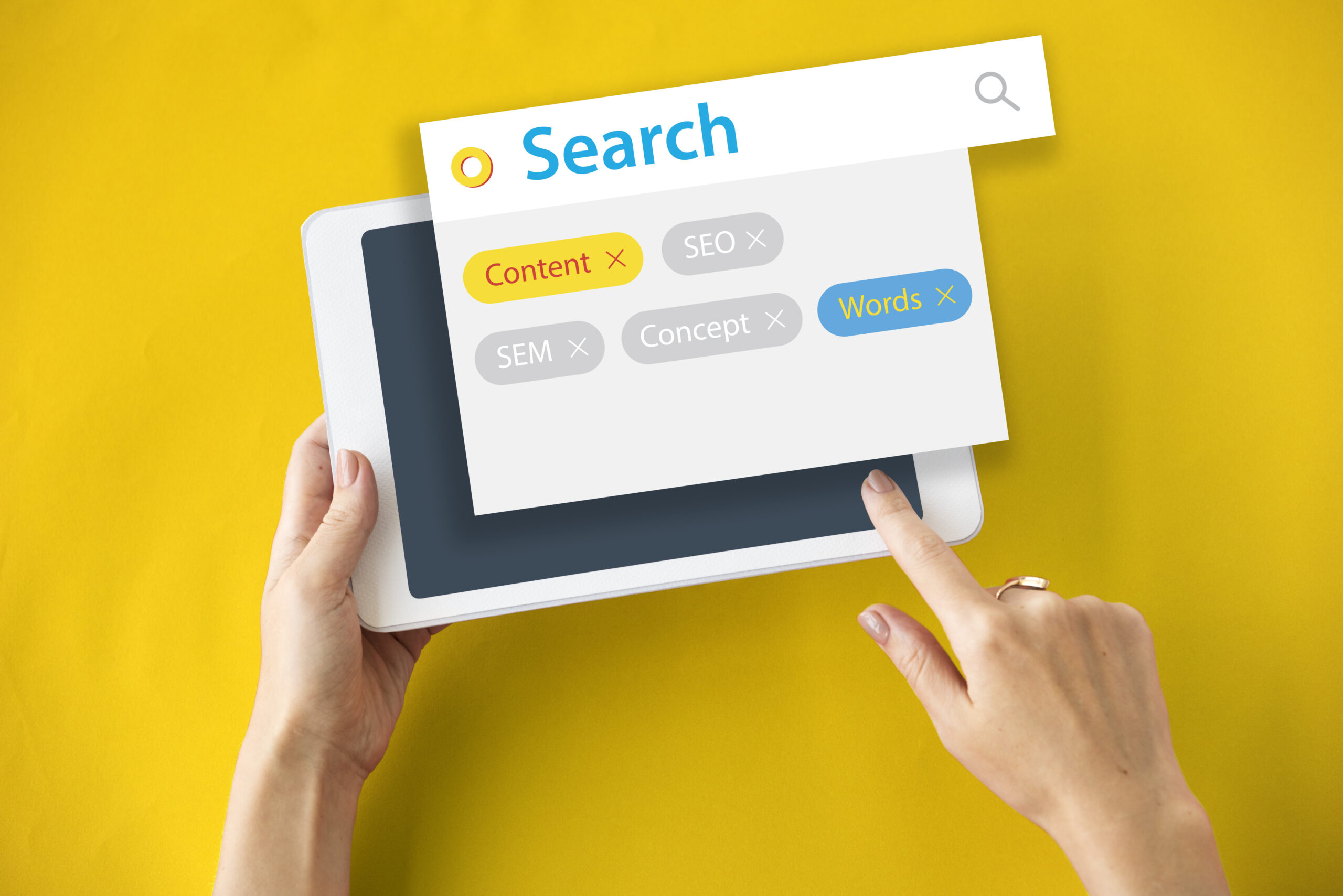 keyword seo content website tags search