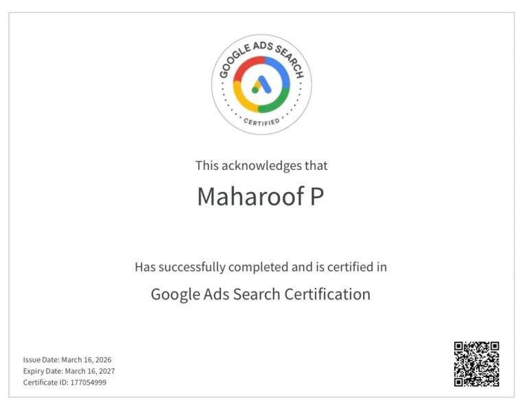 Freelance Digital Marketing Expert in Kannur